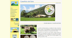 Desktop Screenshot of caseificiodelsole.vallediblenio.ch